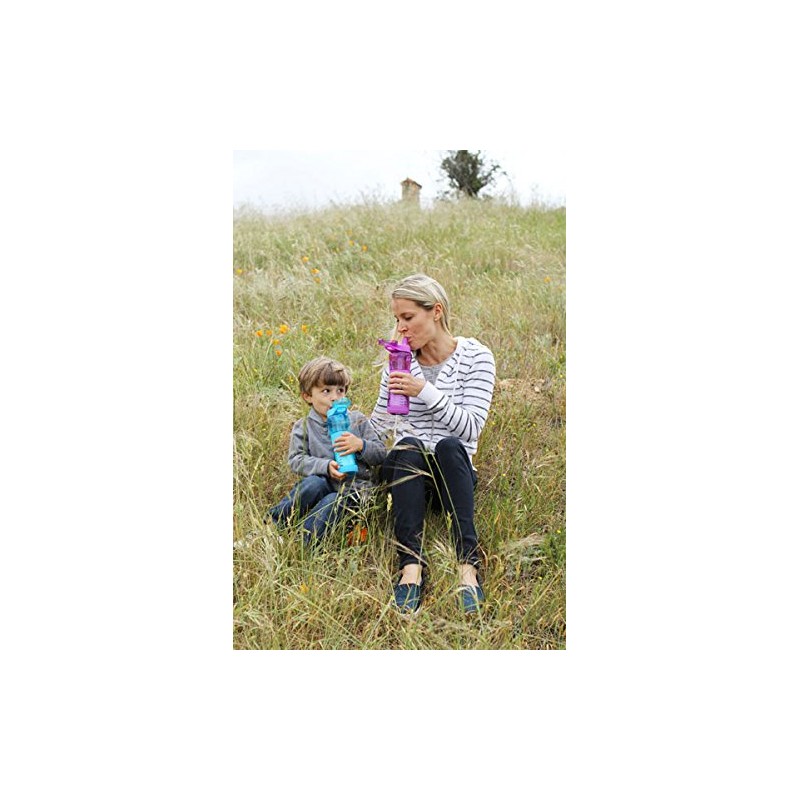 Sagan The Journey™ Water Bottle with Filter - Removes Bacteria,