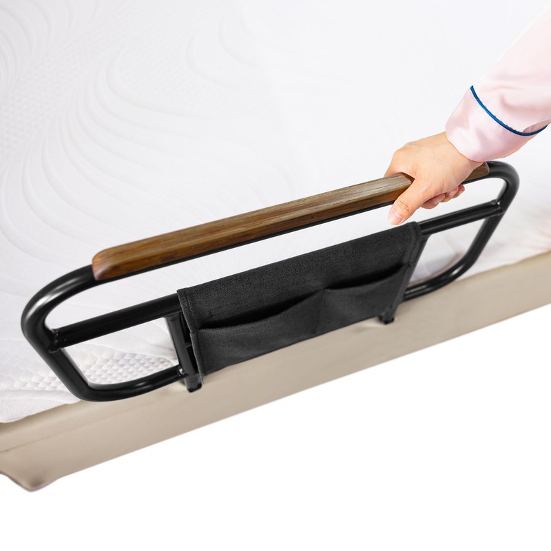 Skuehod Bed Side Rails for Adjustable Bed Base for Elderly