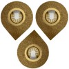 3 Pack - 70mm Carbide Teardrop Multi Tool Blades for