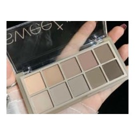 10 Color Matte Eyeshadow Palette, Neutral Taupe & Grey Brown Shades, Ultra-Blendable, Long-Lasting Natural Nude Makeup Palette for Women,Vegan & Cruelty-Free,Perfect for Everyday or Professional Looks