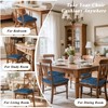 FlyGulls Chair Cushions for Dining Chairs Set of 4 Durable