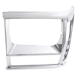 HECASA Left Headlight Bezel Compatible with 1991-1996 Jeep Cherokee Replacement for 55034079 CH2512123 Headlamp Trim Front Light Lamp Cover Set Driver Side