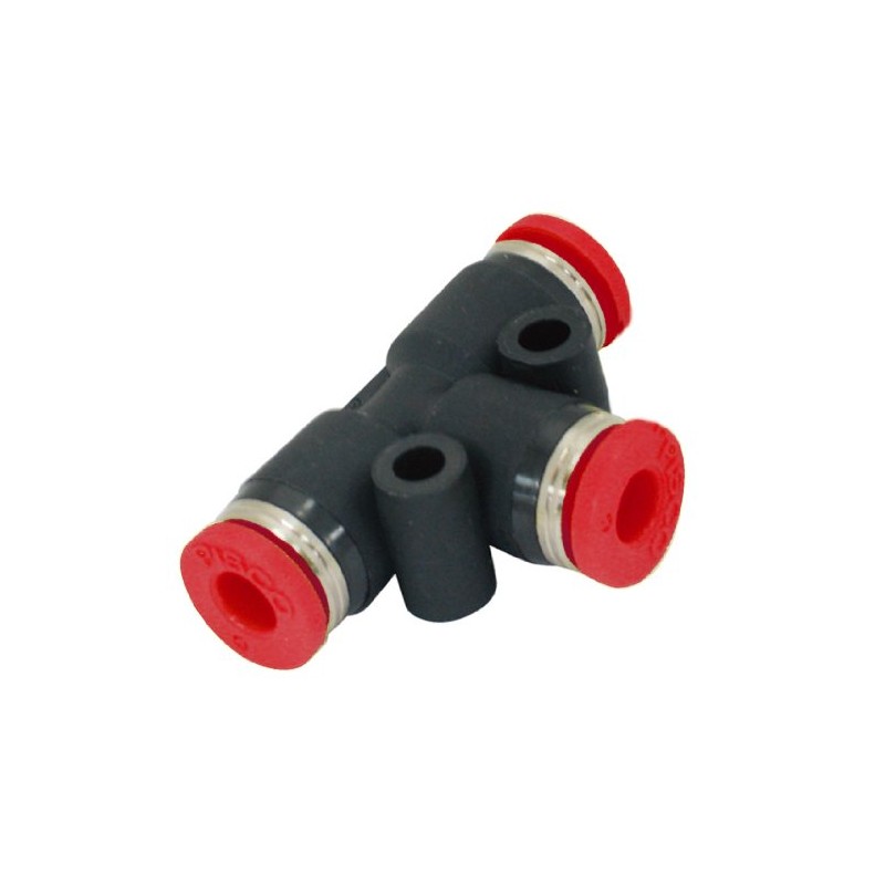 Niigata Seiki BeHAUS One-Touch Tube Fitting Union T Tube Outer