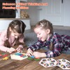 Wooden Hexagon Tangram Puzzle for Kids Adults, Geometric Shape Pattern