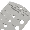 Hardys Steel Metric Drill Gauge - 1-13mm Diameter Gauges, 25