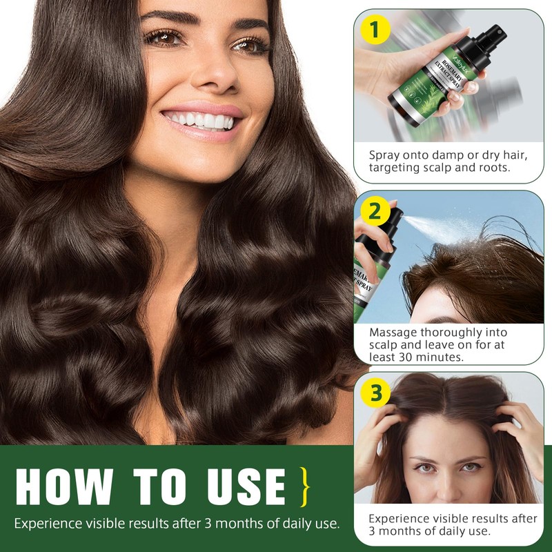 Rinforzante Capelli al Rosmarino 120 ml-Olio di Rosmarino per Capelli