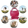 KMISSO Elegant vegan women's handbag made of faux leather with