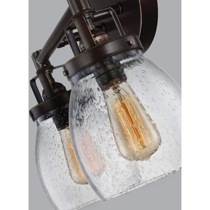 Sea Gull 4414502-782 Two Light Wall / Bath