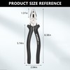 Rongon PRO Linesman Pliers Linesmans Combination Pliers Tools 8-Inch Side-Cutting