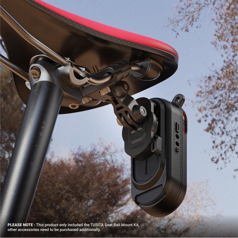 TUSITA Seat Rail Mount Kit Compatible with Garmin Varia RCT715