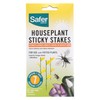 Safer Brand 5026 Houseplant Sticky Stake Insect Traps for Indoor