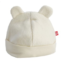 Zutano Unisex Baby Fleece Hat for Baby Boys and Baby Girls, Cream, 3 Months