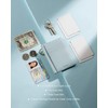 Vulkitty Women Wallet RFID Credit Card Holder Slim Front Pocket