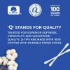 Q-tips Cotton Swabs 100% Cotton, Durable Paper Stick Multi-Purpose 170