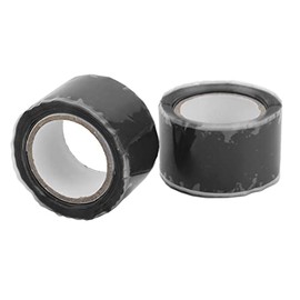 Cinta de Reparación Autofundible para Tuberías y Mangueras de Agua, Cinta Adhesiva de Silicona Impermeable para Sellado Hermético y Prevención de Fugas en Plomería (2 Rollos, 1.5m x 2.5cm)