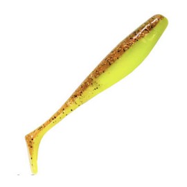 Z-Man SPT4-341PK5 Elaztech Paddlerz Scented Swimbait, 4" Sexy Penny 5 5