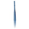 Tweezers Ti Alloy Straight Fine Tip Antimagnetic Tool for Electronic