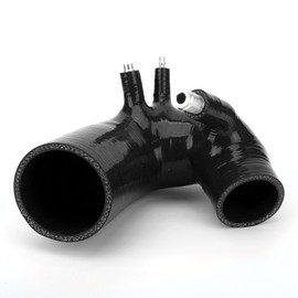 Silicone Intake Hose Pipe Kit Replacement For Fiat Abarth 500 595 695 1.4L TurboJet 2008 to 2023 Black