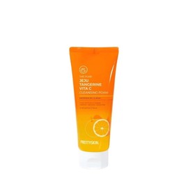 Prêtiskin 프레티스킨 퓨어 제주 귤 비타 C 클렌징 폼 크리미한 5.07fl.oz 150ml 으로 상쾌하고 세안을 [Peeling Gel] Pratiskin Pure Jeju Tangerine Vita C Cleansing Foam Creamy 5.07fl.oz 150ml for Refreshing Cleansing [Peeling Gel]