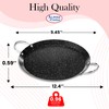 Alpine Cuisine Round Comal Griddle 9.5 Inch - Black Griddle