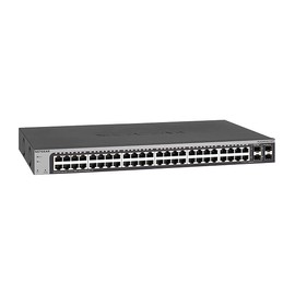 NETGEAR 48-Port Gigabit Ethernet Smart Managed Pro Switch (GS748T) - with 4 x 1G SFP, Desktop/Rackmount, and ProSAFE Lifetime Protection (Renewed)