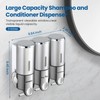 Shampoo and Conditioner Dispenser,Dispensers for The Shower,Shower Soap Dispenser 3