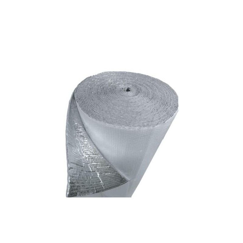 72INCH (6ft Wide) White Single Bubble Reflective Insulation ROLL 100SQFT