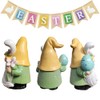 Pujipu Easter Gnomes, Easters Decorations, Resin Spring Gnome Figurine, Easters