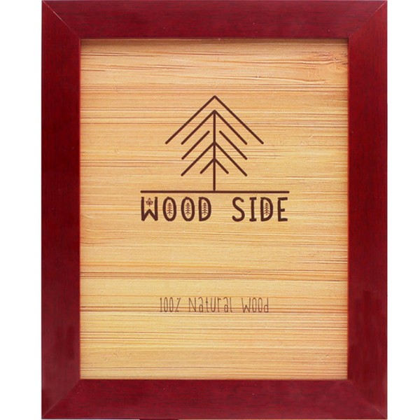 Rustic Wooden Poster Picture Frame 18x24 - Natural Solid Eco