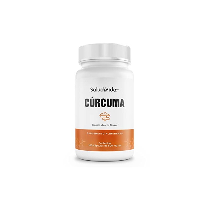 Cúrcuma 500mg | 1 al día | 100 cápsulas |