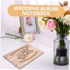 Parliky Wood Guest Book for Wedding Rustic Wedding Guest Book
