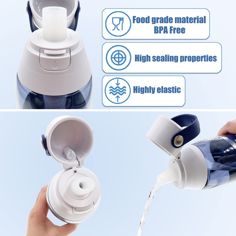 xcivi Water Bottle Mouthpiece Replacement for Brita Water Bottle-2 Pack