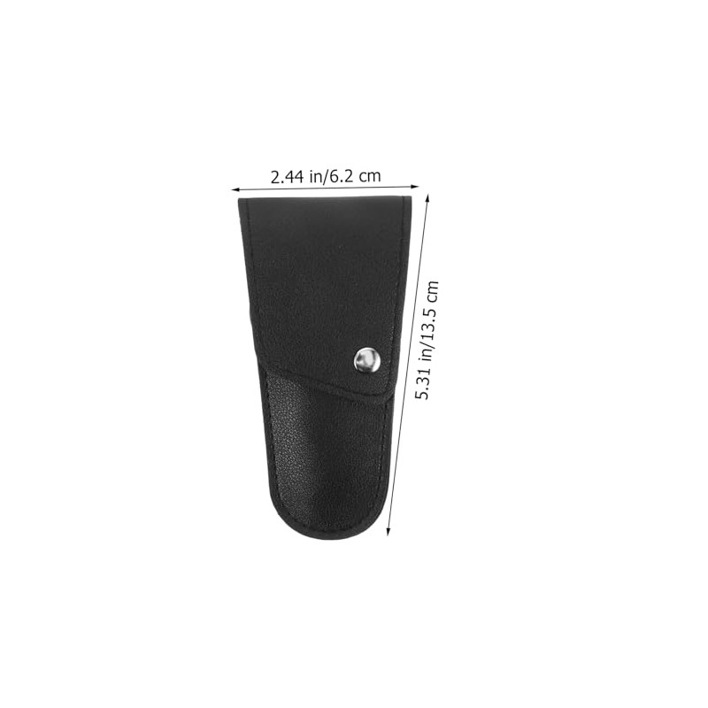 Kit Aseo Hombres Tijeras Barba Acero Inoxidable Peine Peluquería Bolsa