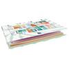 Oxford, A4+ 4 Ring Binder, Extra Cover, Rubber Closure, Includes