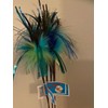 GO CAT SPARKLING KITTY DUSTER PEACOCK 18 INCH CAT TOY