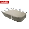 KBH Center Console Cover Replacement for Dodge Ram 2002 2003
