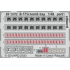 Eduard EDP491070 Photetch 1:48-B-17G Bomb Bay (HKM)