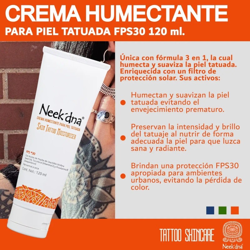 Kit Neek'dna: Cuidado Diario Para Una Piel Tatuada Radiante