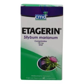 Etagerin Silybum Marianum 60 Comprimidos De 150 Mg C/u Cmd