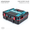 Wrapgrade Case Accent Color Sticker for Makita TD002/TD003 (Caribbean Blue
