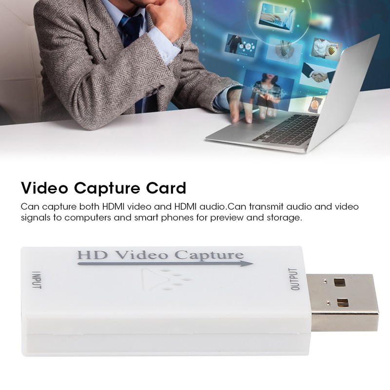 1080P Video Grabber HDMI to USB 2.0HDMI Support OBS Recorder