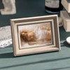 marysgift 4x6 Picture Frames Wooden Frame with Mount Poster Frame