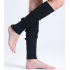 AWS/American Made Black Leg Warmers for Women 80s Leg Socks