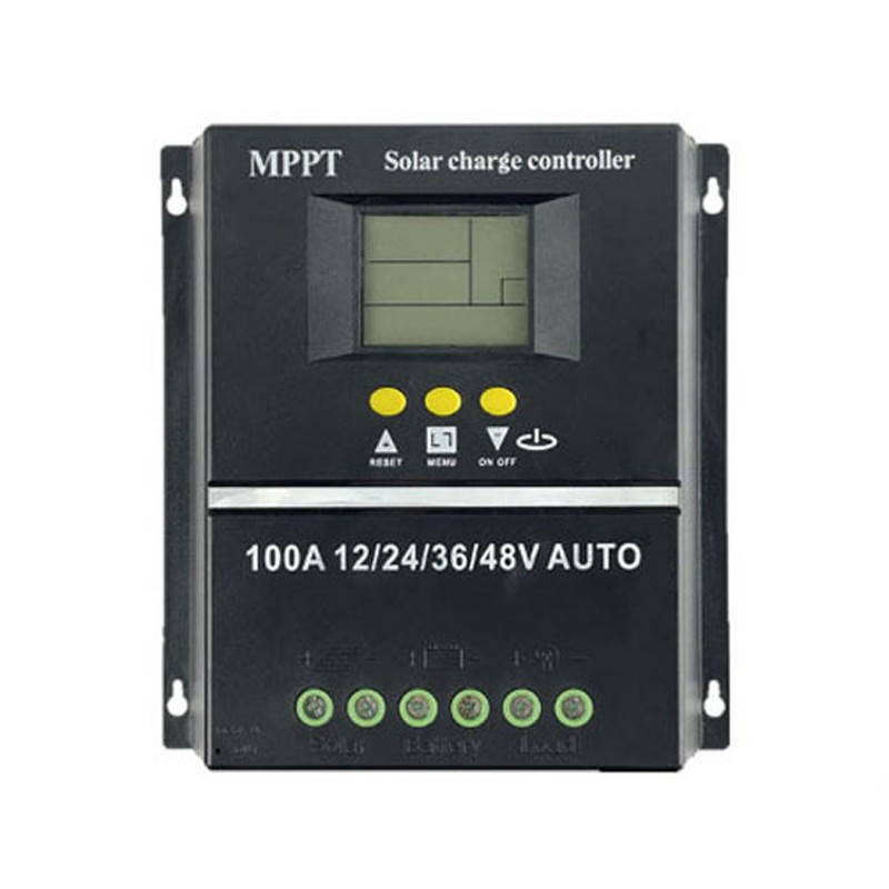 Voltage Automatic Identification Solar Controller LCD Display Off-grid System Electrical