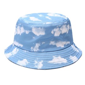 Umeepar Unisex Packable Bucket Hat Sun hat for Womens Men (Cloud)