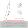 Boundless Voyage 4/8/12PCS Titanium Alloy Lightweight Camping Tent Stakes Pegs