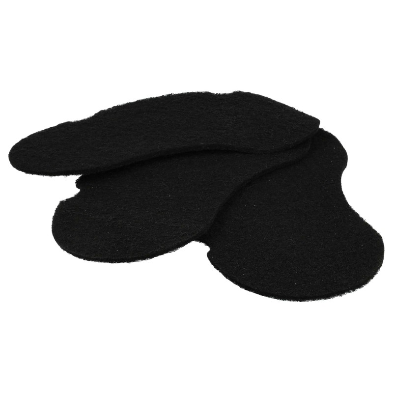 vhbw Set of 3 Replacement Anti-Odour Activated Carbon Filters Compatible