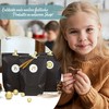 PAPIERDRACHEN Extravagant Advent Calendar for Filling - with 24 Black
