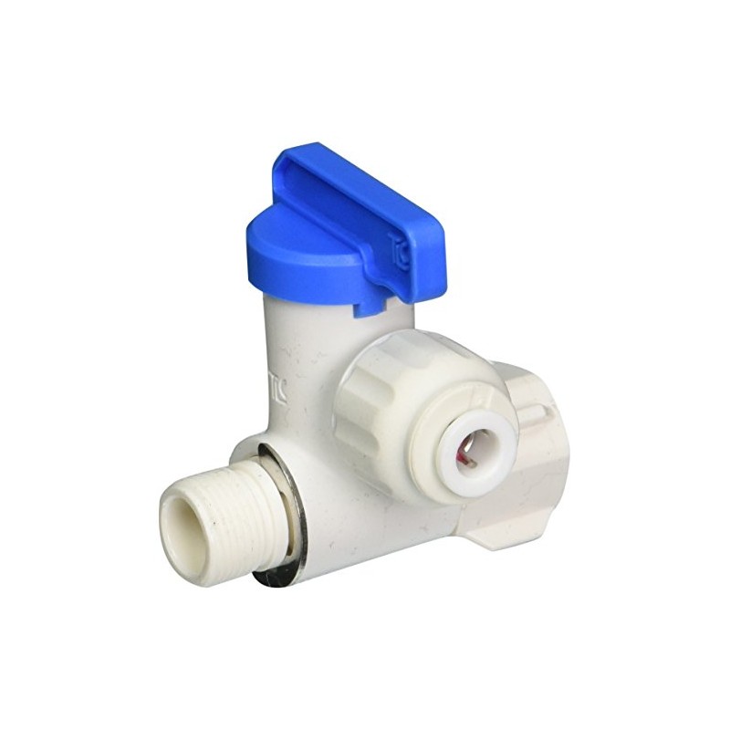 3/8" Angle Stop Adapter Ball Valve with 1/4" Quick Connect