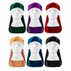 Tatuo 6 Gorros Durag de Terciopelo con Cola Larga y